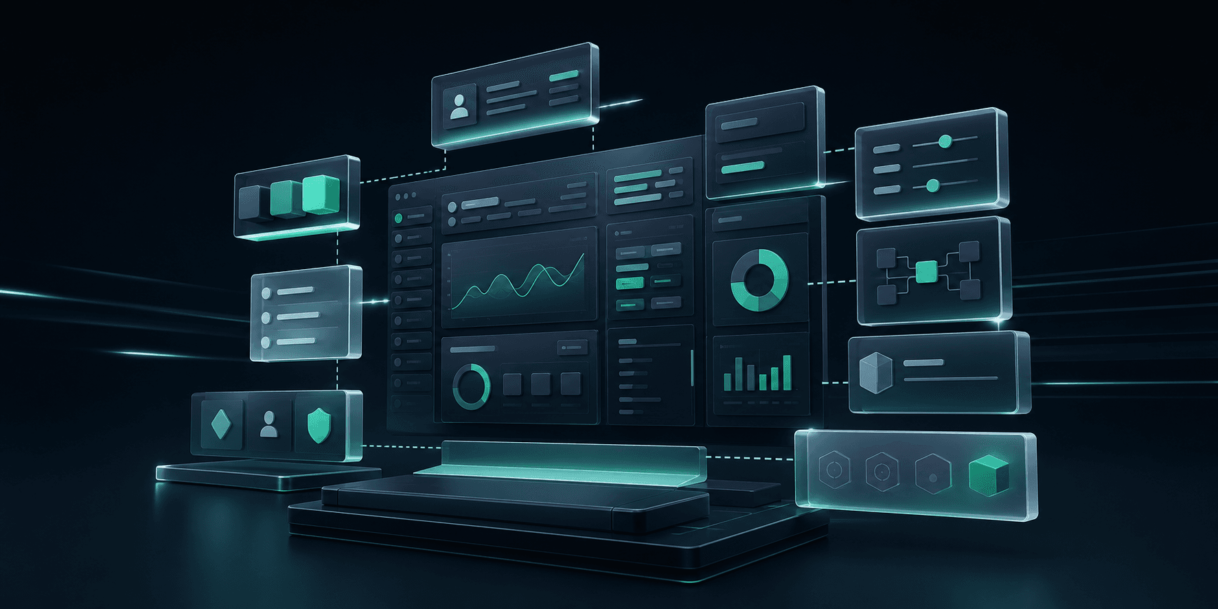 Integraciones conectadas dentro de 8ity: Cada área trabaja con la misma realidad